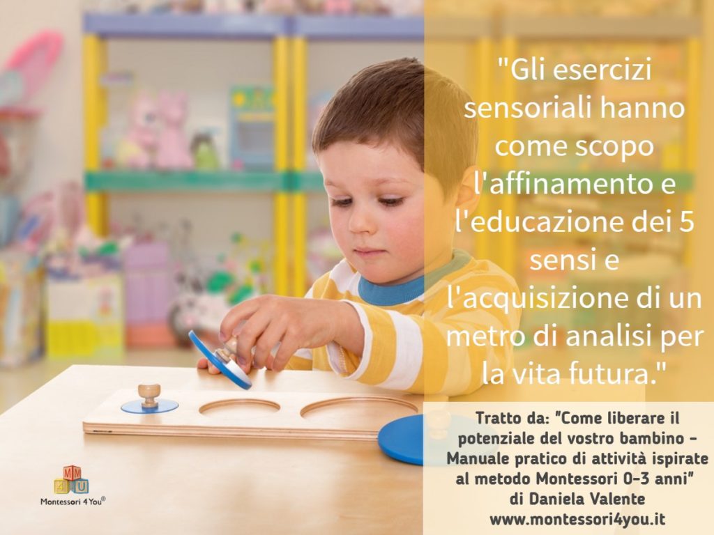 Le Attivit Sensoriali Montessori Montessori You